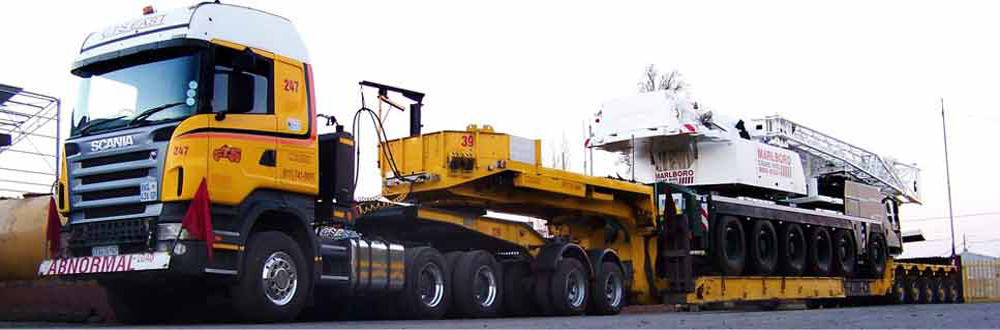 CTS East | Abnormal Load Transport | White Crane