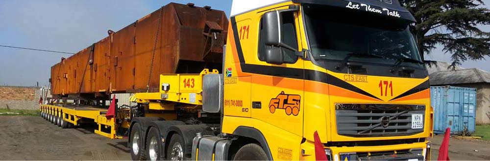 CTS East | Abnormal Load Transport | Container