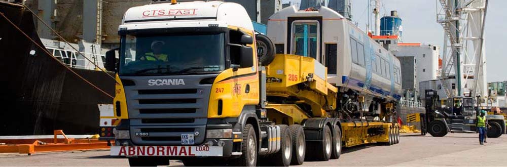 CTS East | Abnormal Load Transport | Train Cart