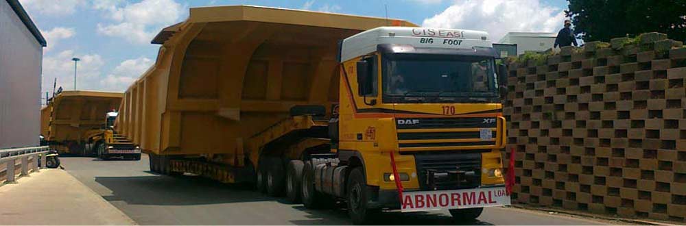 CTS East | Abnormal Load Transport | Truck Barrel